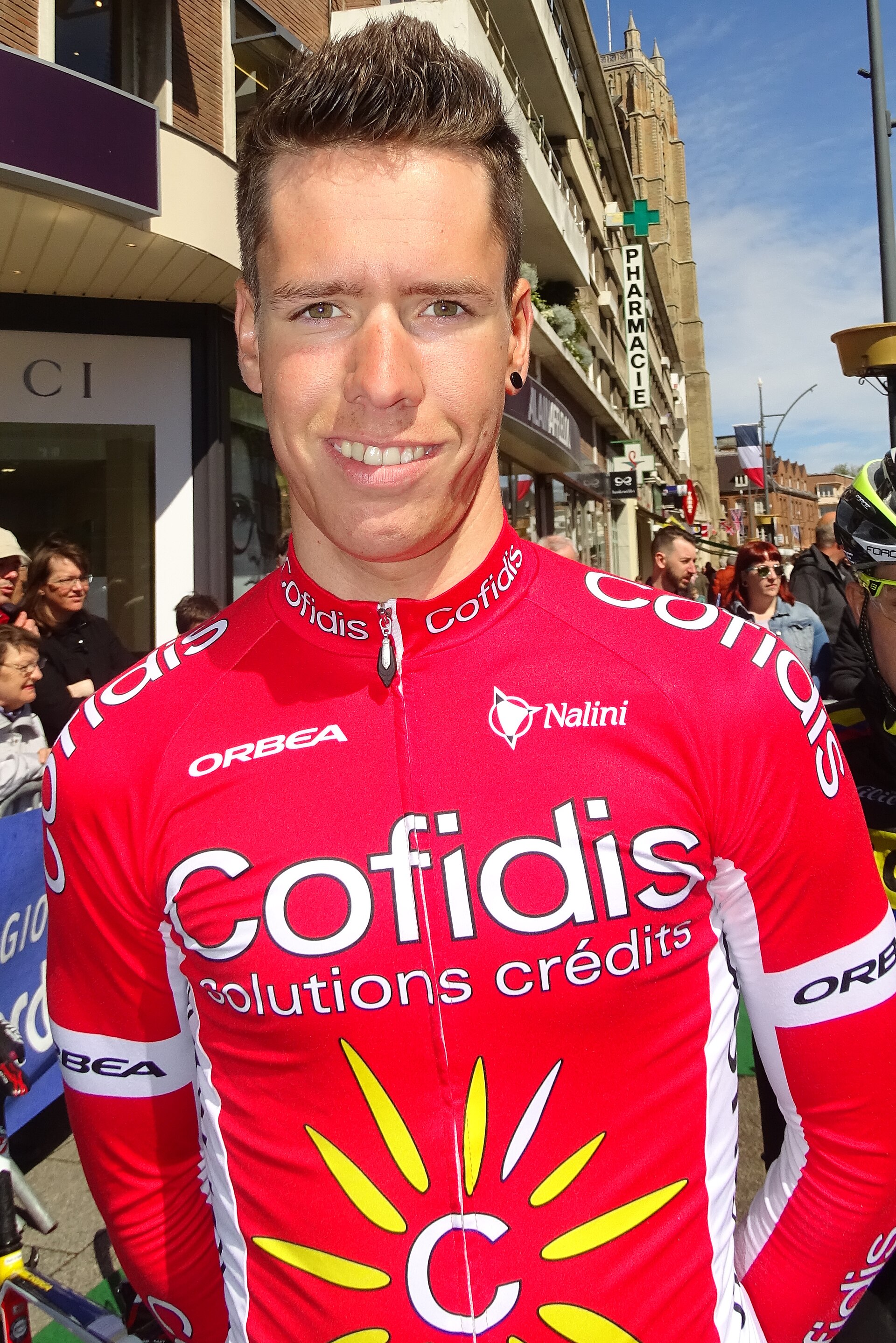 Imagem de referência de Kenneth Vanbilsen, descrito nos dados abertos como ciclista belga