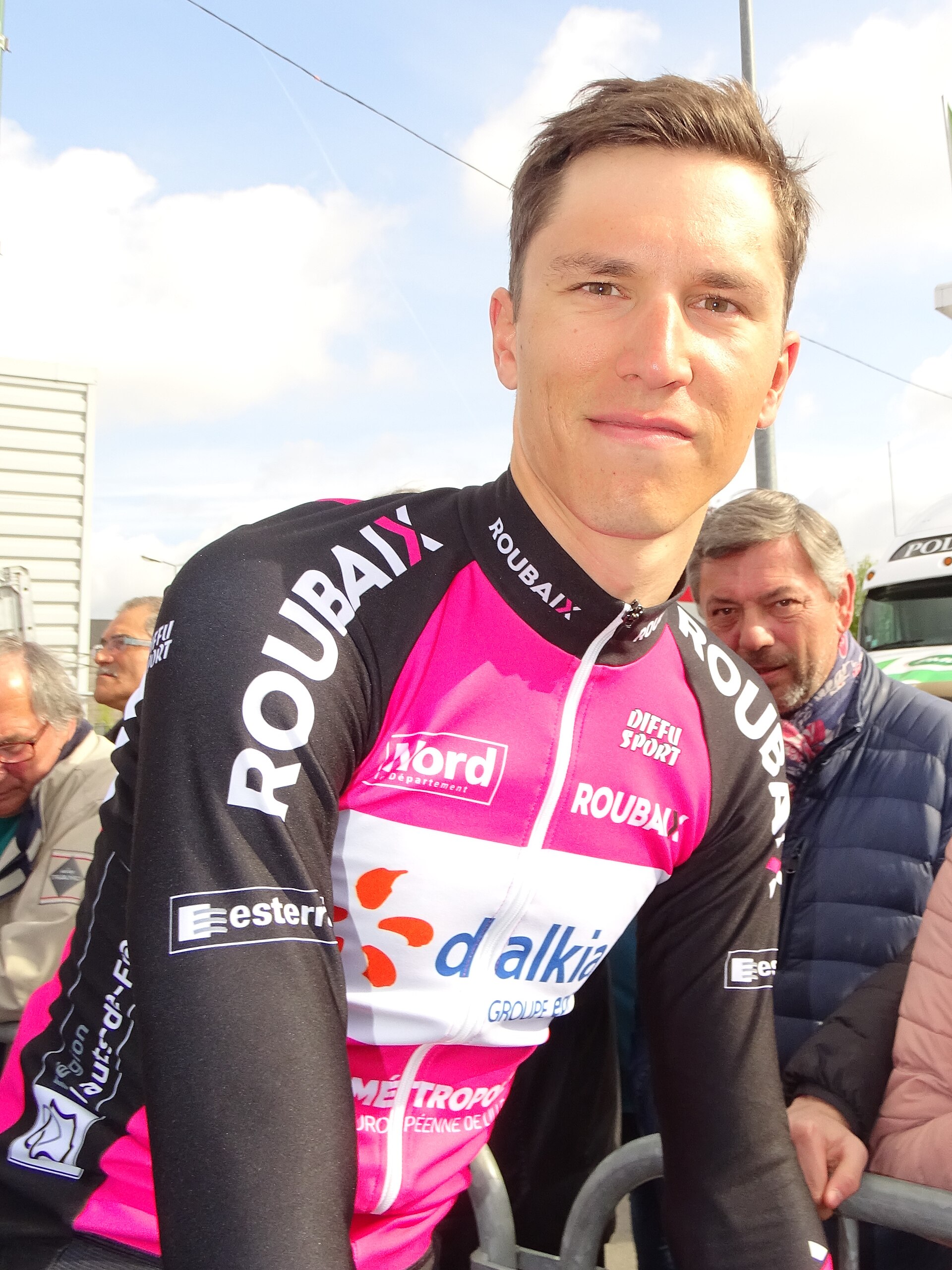 Imagem de referência de Jérémy Cabot, descrito nos dados abertos como ciclista francês