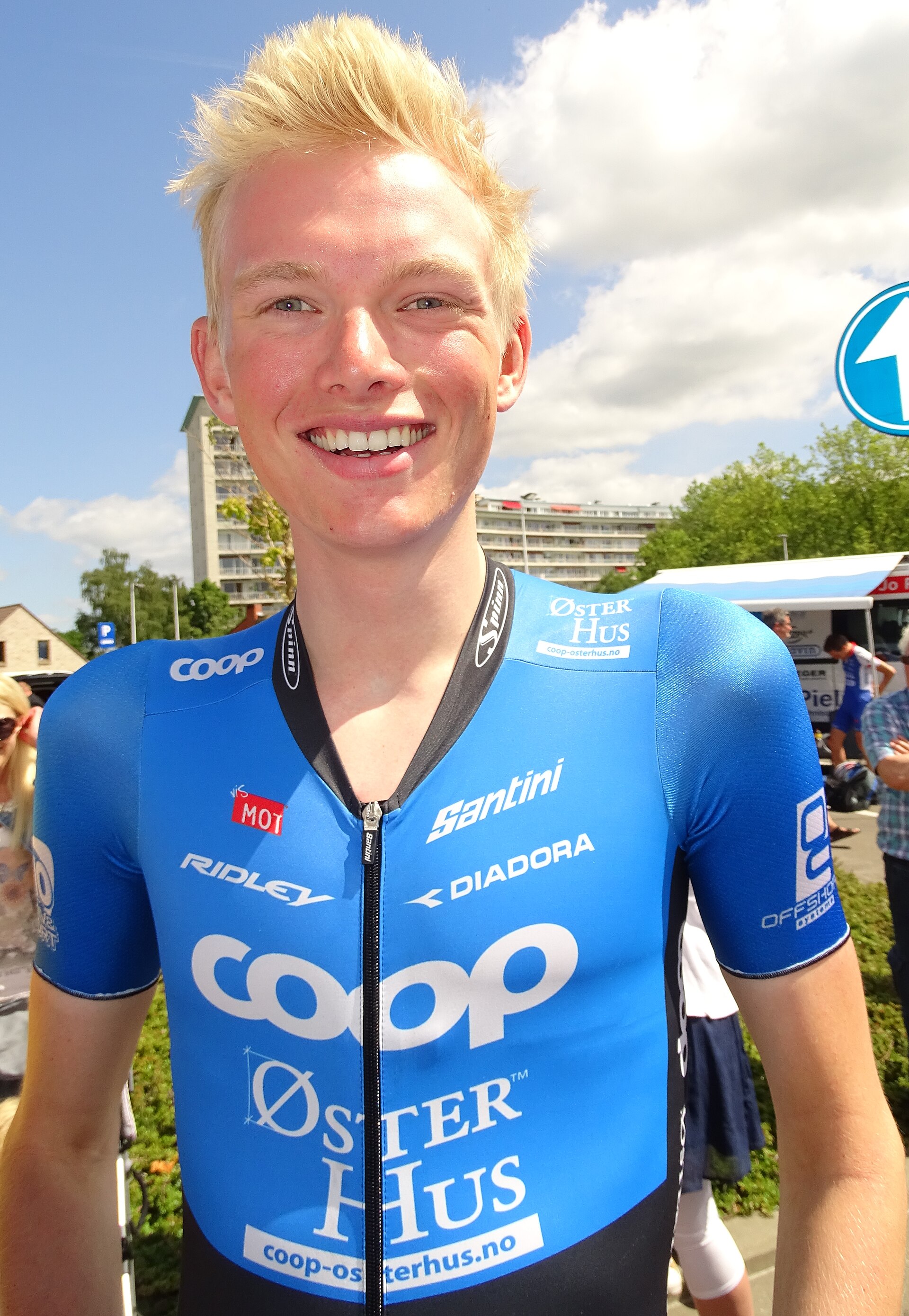 Imagem de referência de Fredrik Strand Galta, descrito nos dados abertos como ciclista norueguês