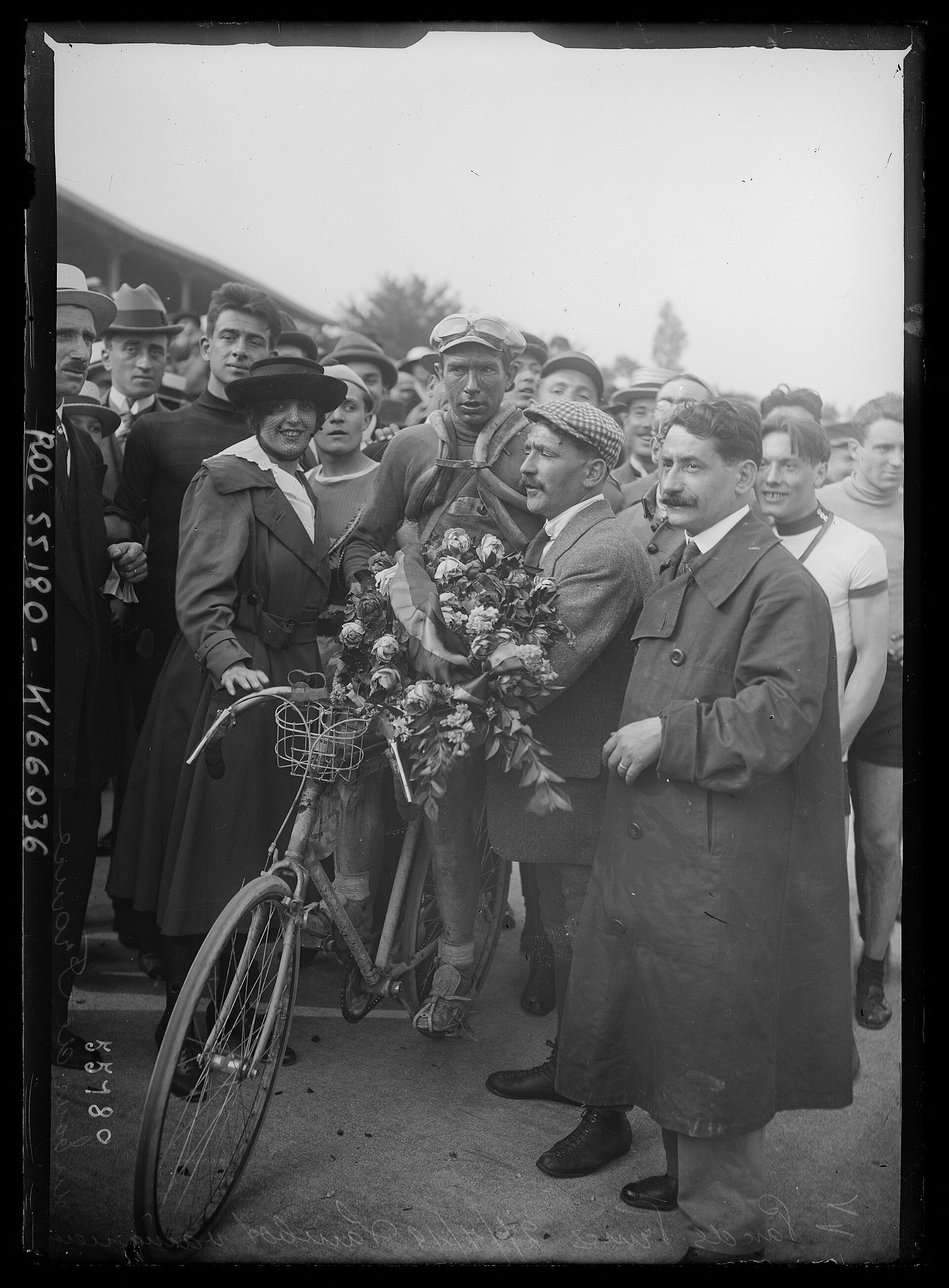 Imagem de referência de Firmin Lambot, descrito nos dados abertos como ciclista belga
