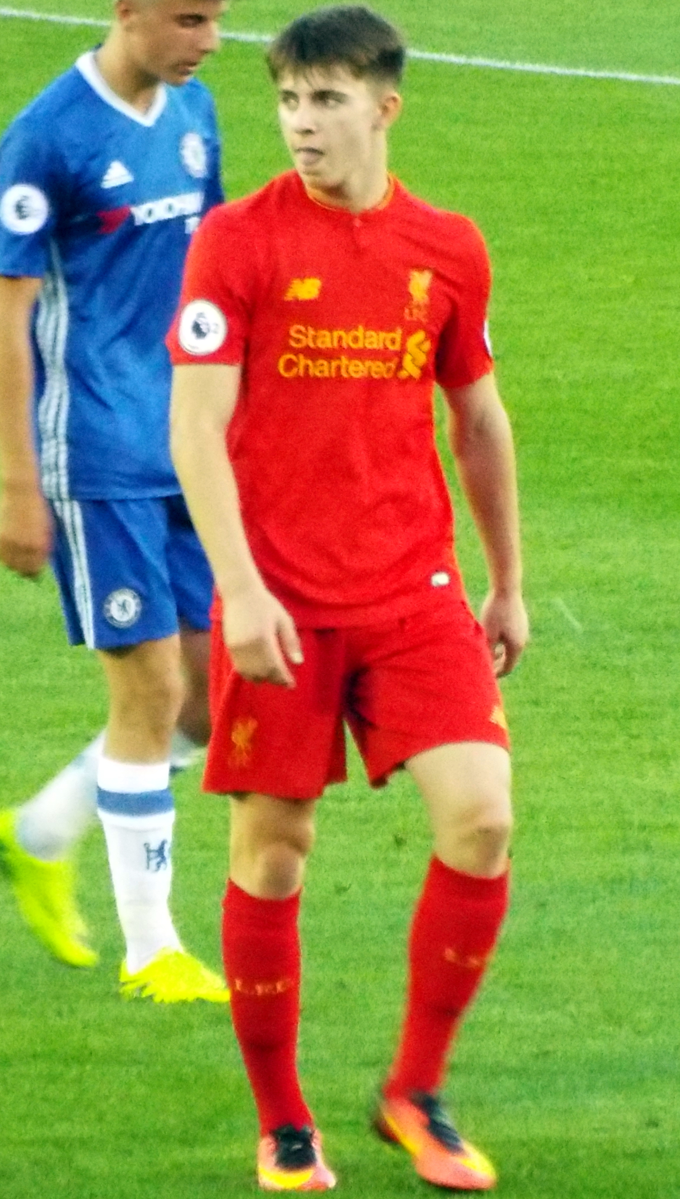 Imagem de referência de Ben Woodburn, descrito nos dados abertos como futebolista britânico