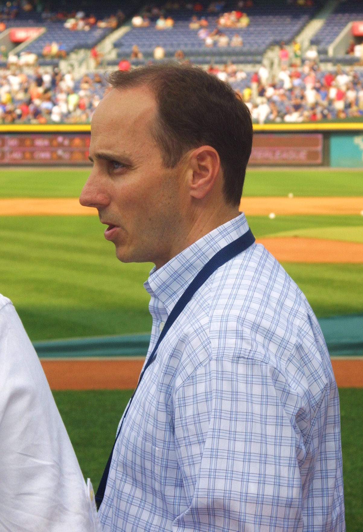 Imagem de referência de Brian Cashman, descrito nos dados abertos como jogador de beisebol americano