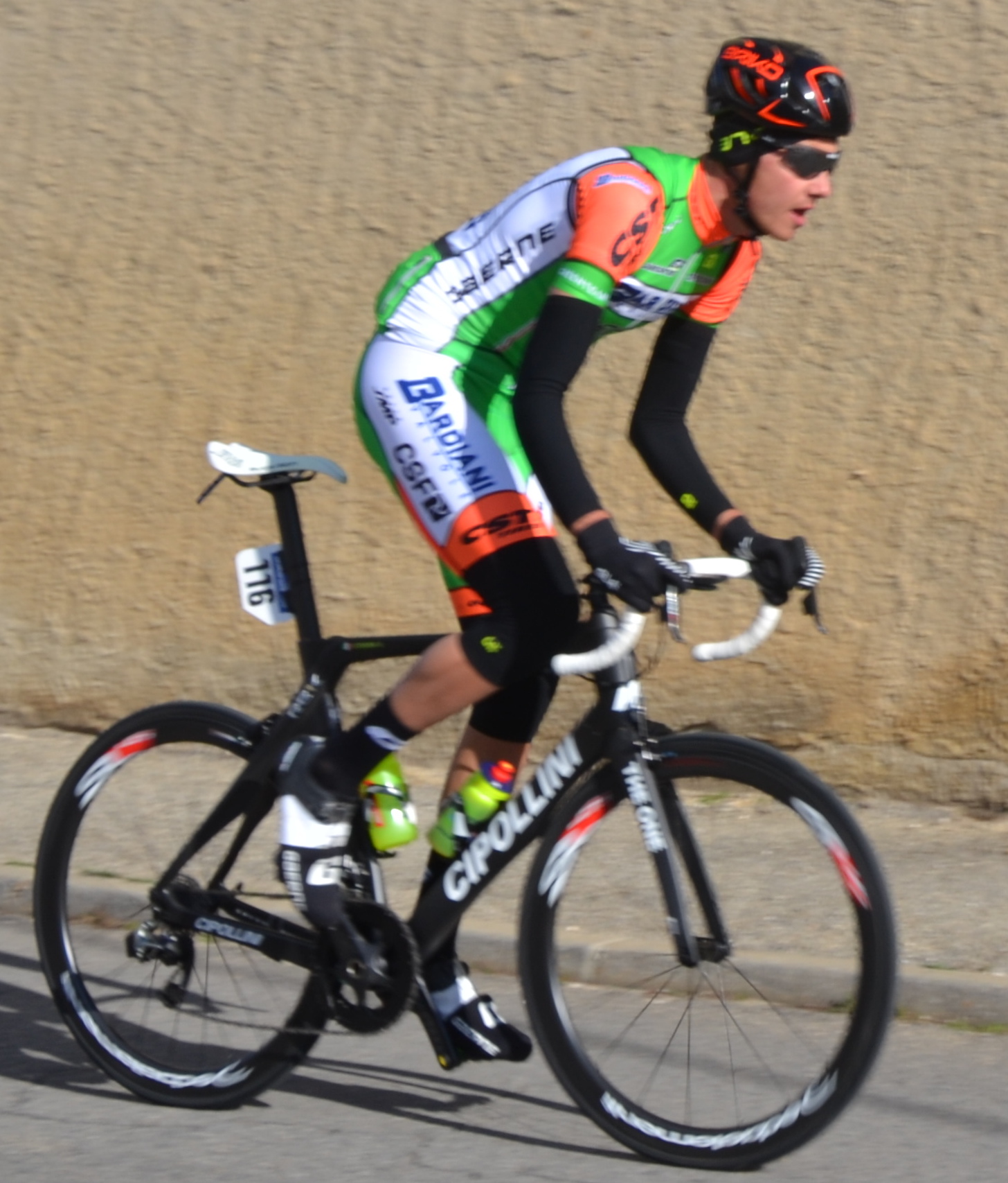 Imagem de referência de Simone Sterbini, descrito nos dados abertos como ciclista italiano