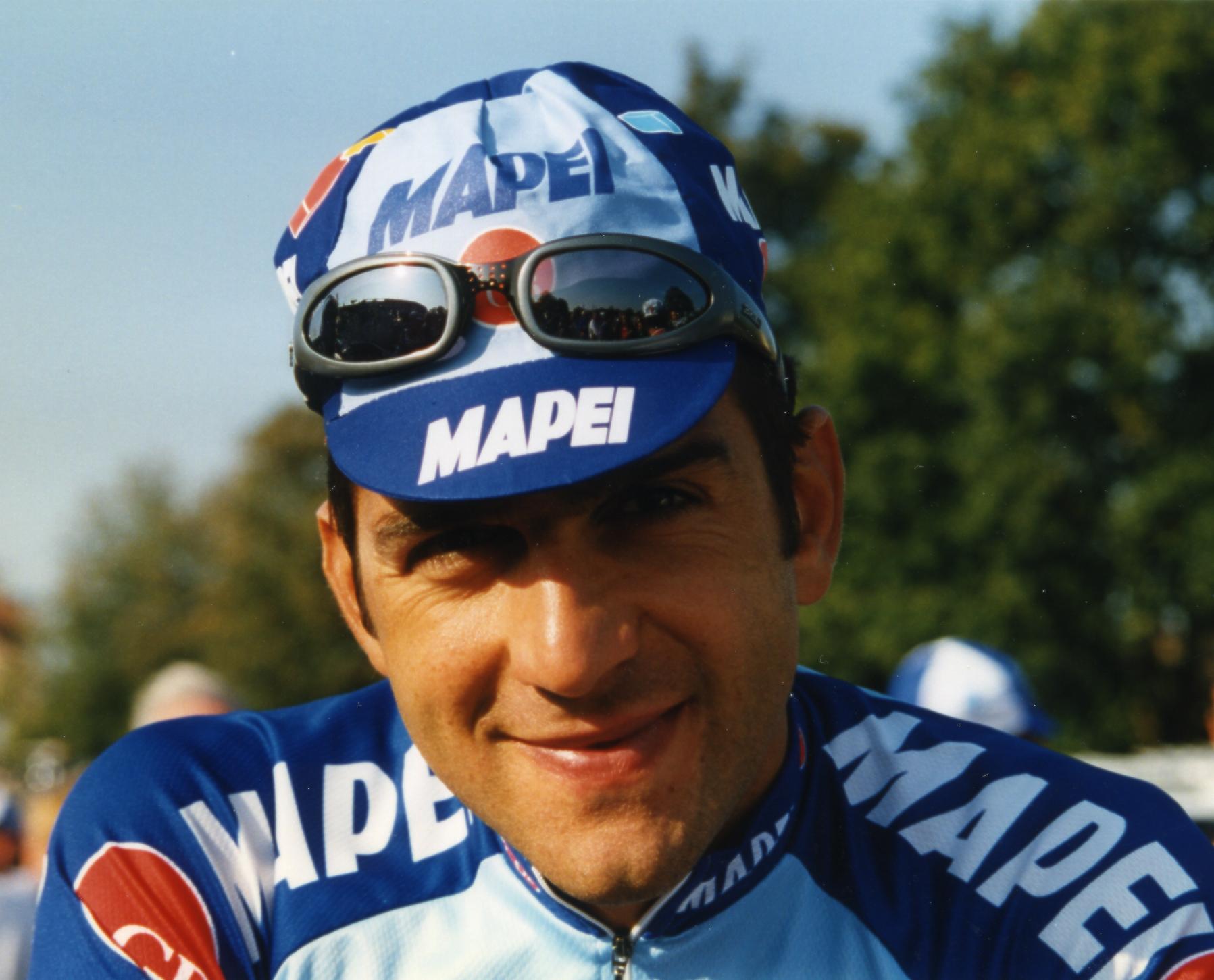 Imagem de referência de Franco Ballerini, descrito nos dados abertos como ciclista italiano
