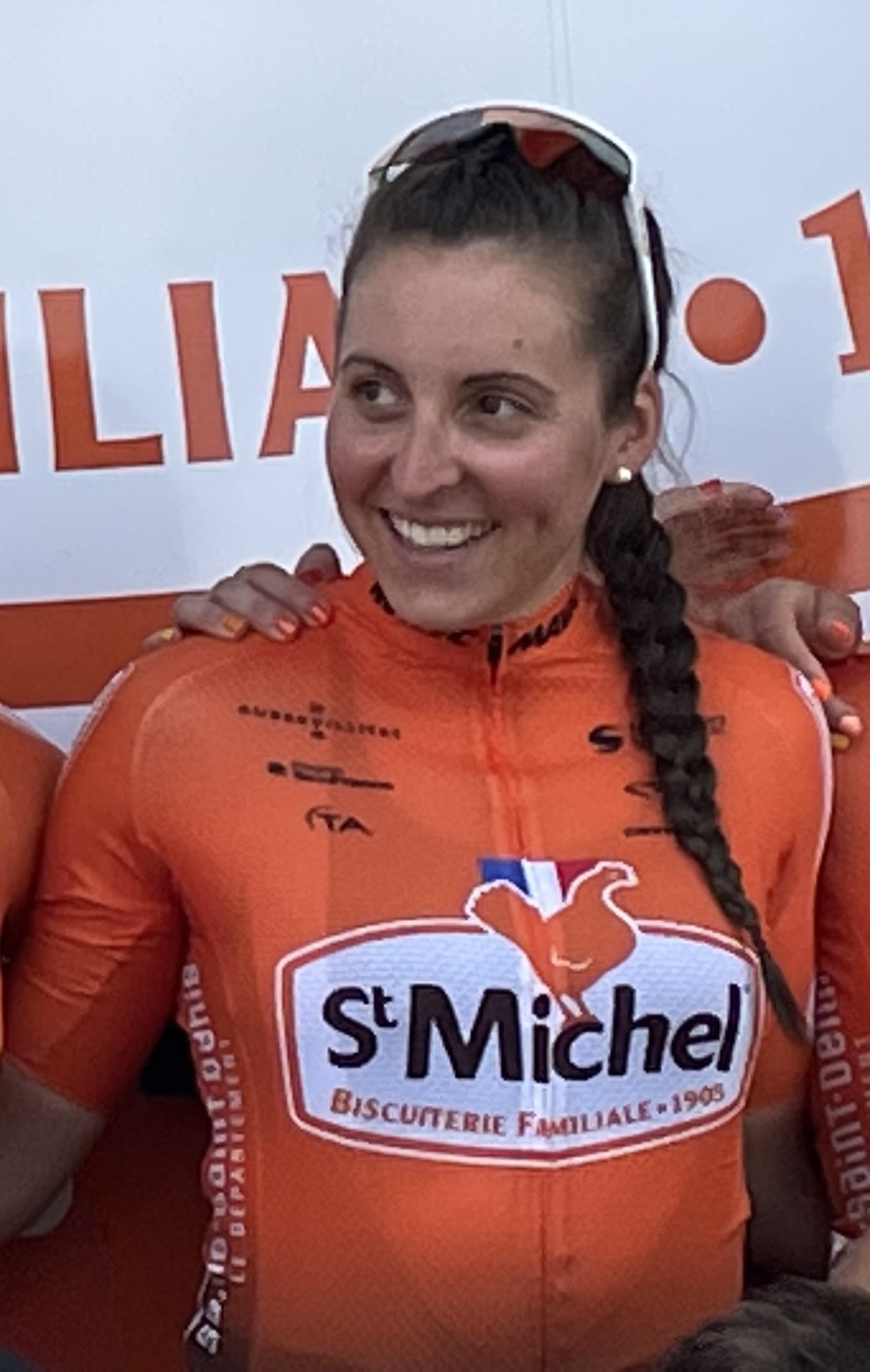 Imagem de referência de Sandrine Bideau, descrito nos dados abertos como ciclista francesa