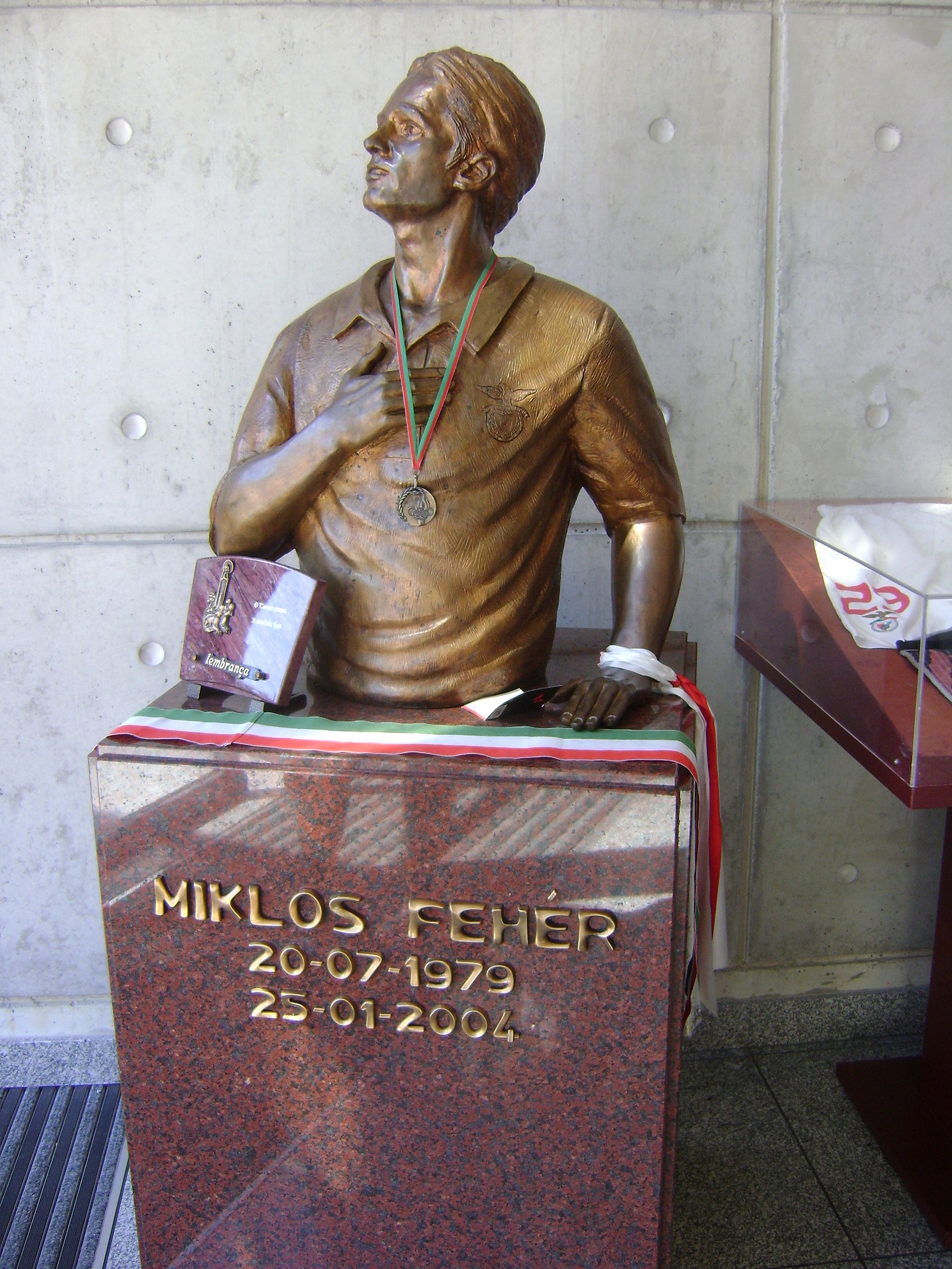 Imagem de referência relacionada a Miklós Fehér, item descrito como futebolista húngaro