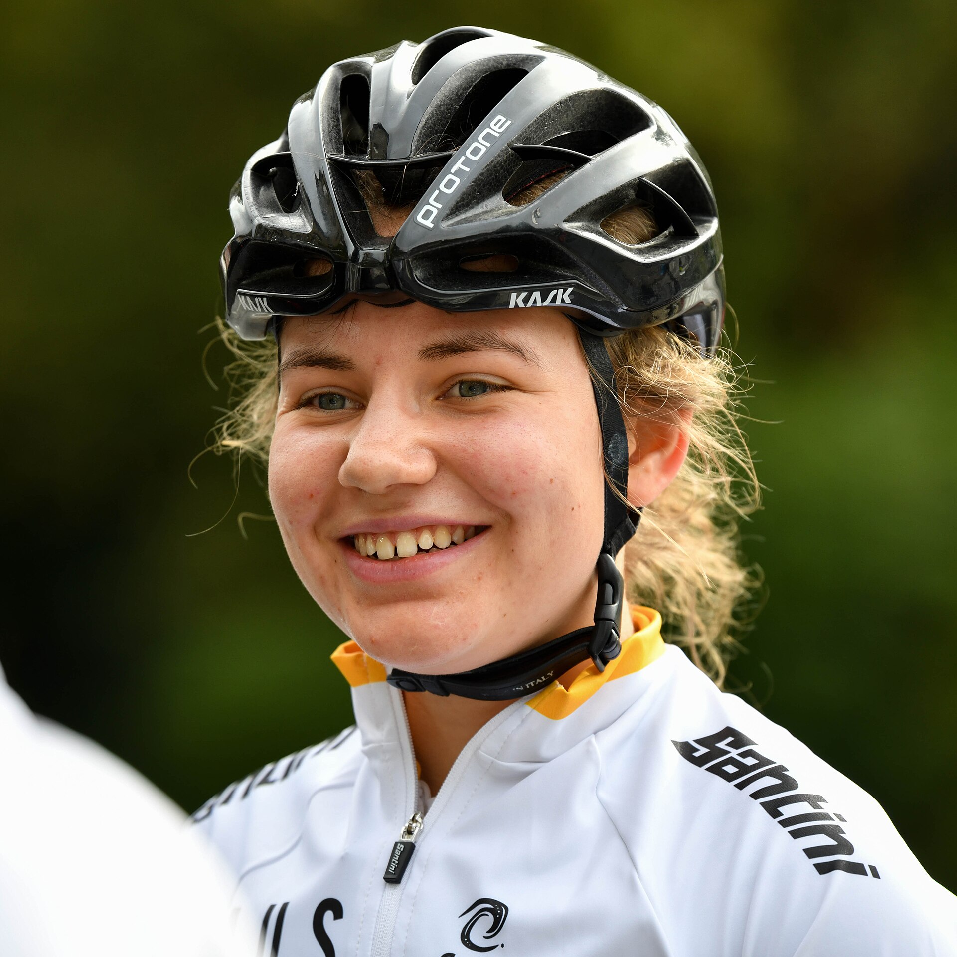 Imagem de referência de Sarah Gigante, descrito nos dados abertos como ciclista australiana