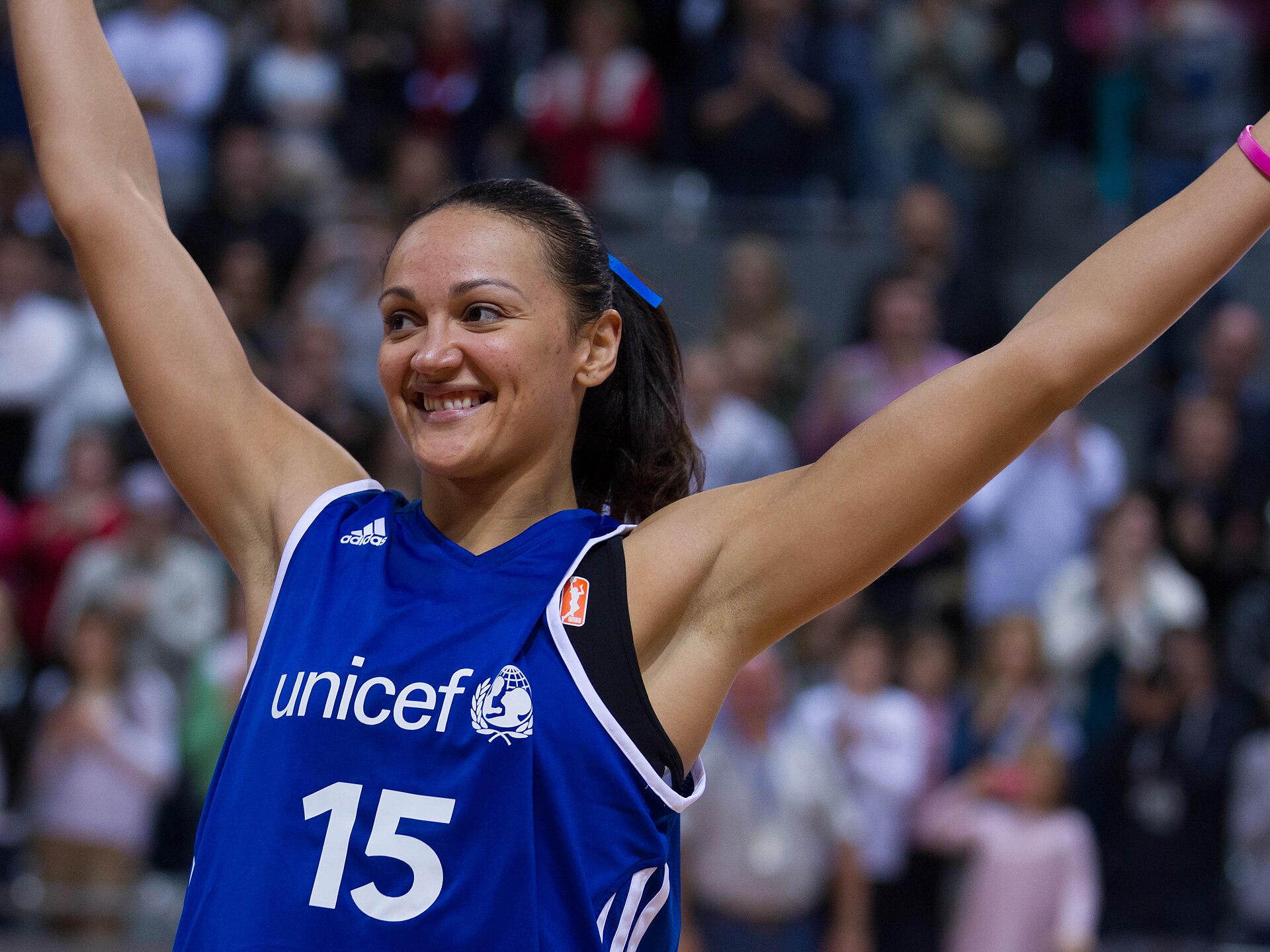 Imagem de referência de Mistie Mims, descrito nos dados abertos como jogadora de basquetebol norte-americana