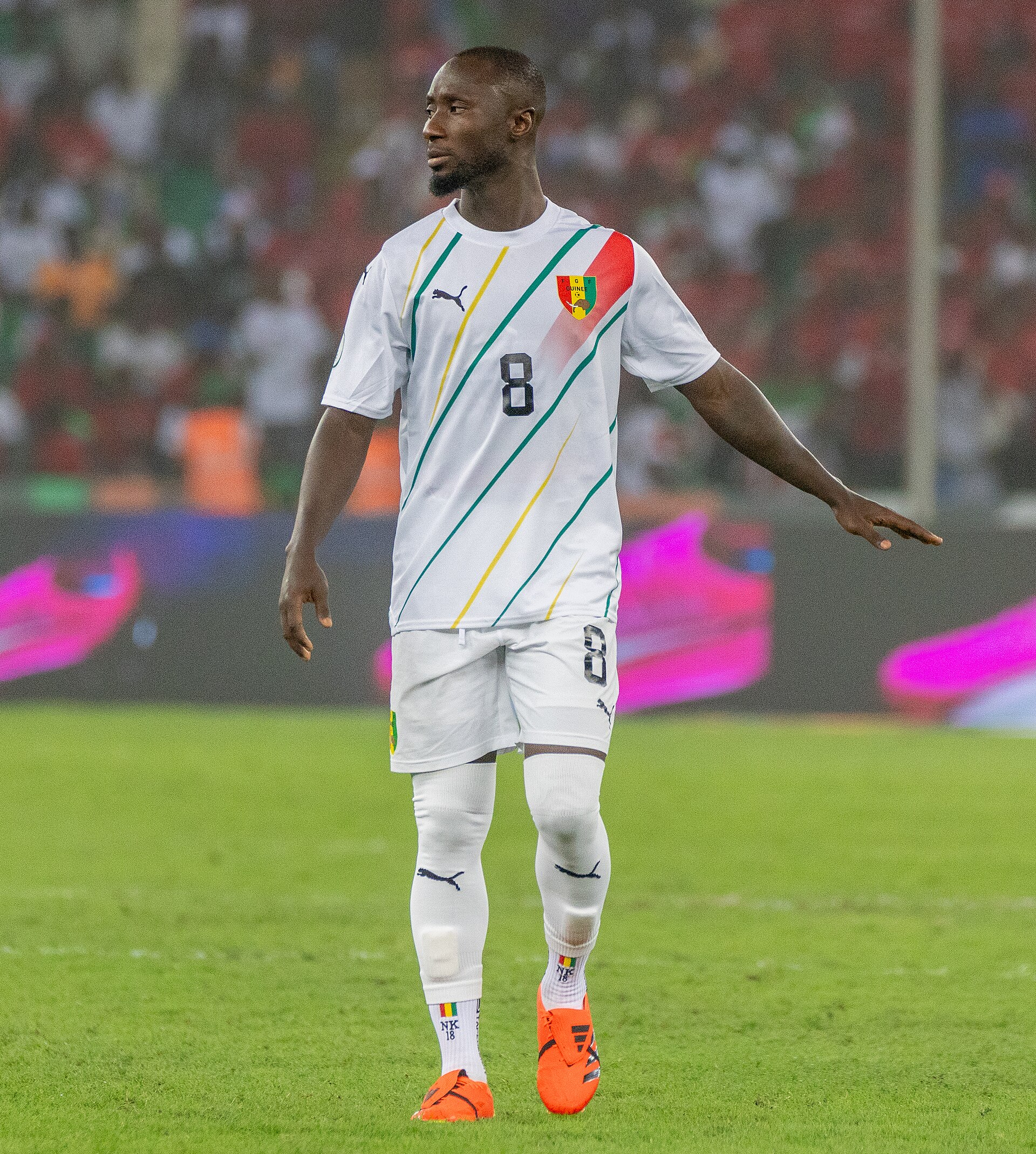 Imagem de referência de Naby Keïta, descrito nos dados abertos como futebolista da República da Guiné