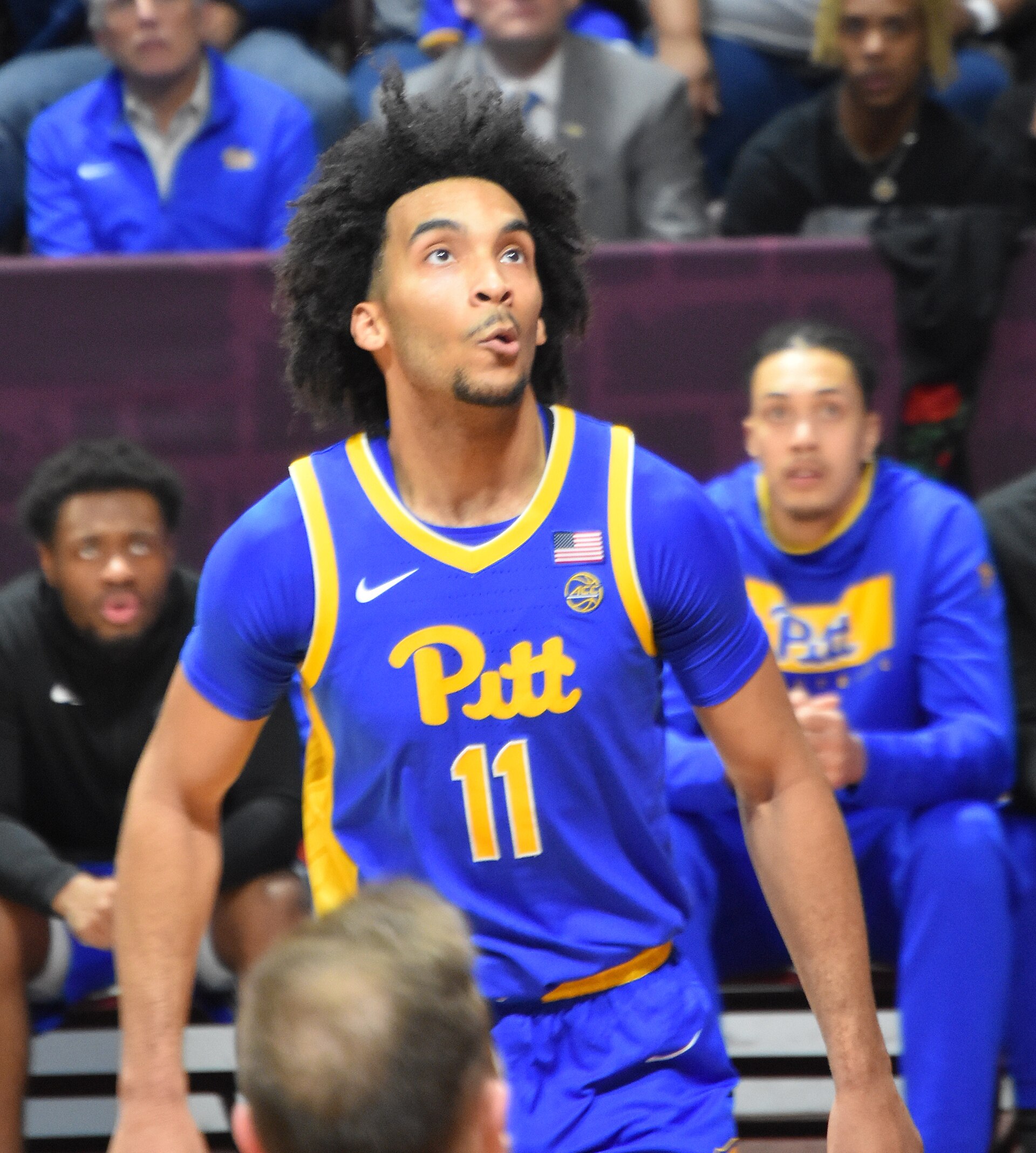 Imagem de referência de Justin Champagnie, descrito nos dados abertos como jogador de basquetebol norte-americano