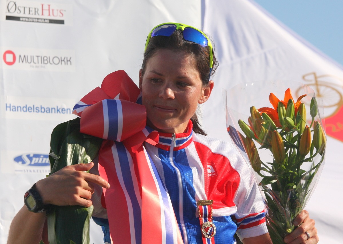 Imagem de referência de Linn Torp, descrito nos dados abertos como ciclista norueguesa