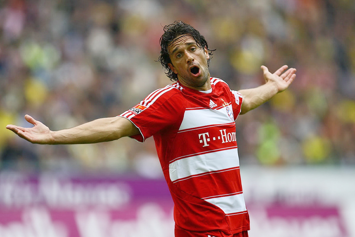 Imagem de referência relacionada a Luca Toni, item descrito como futebolista italiano