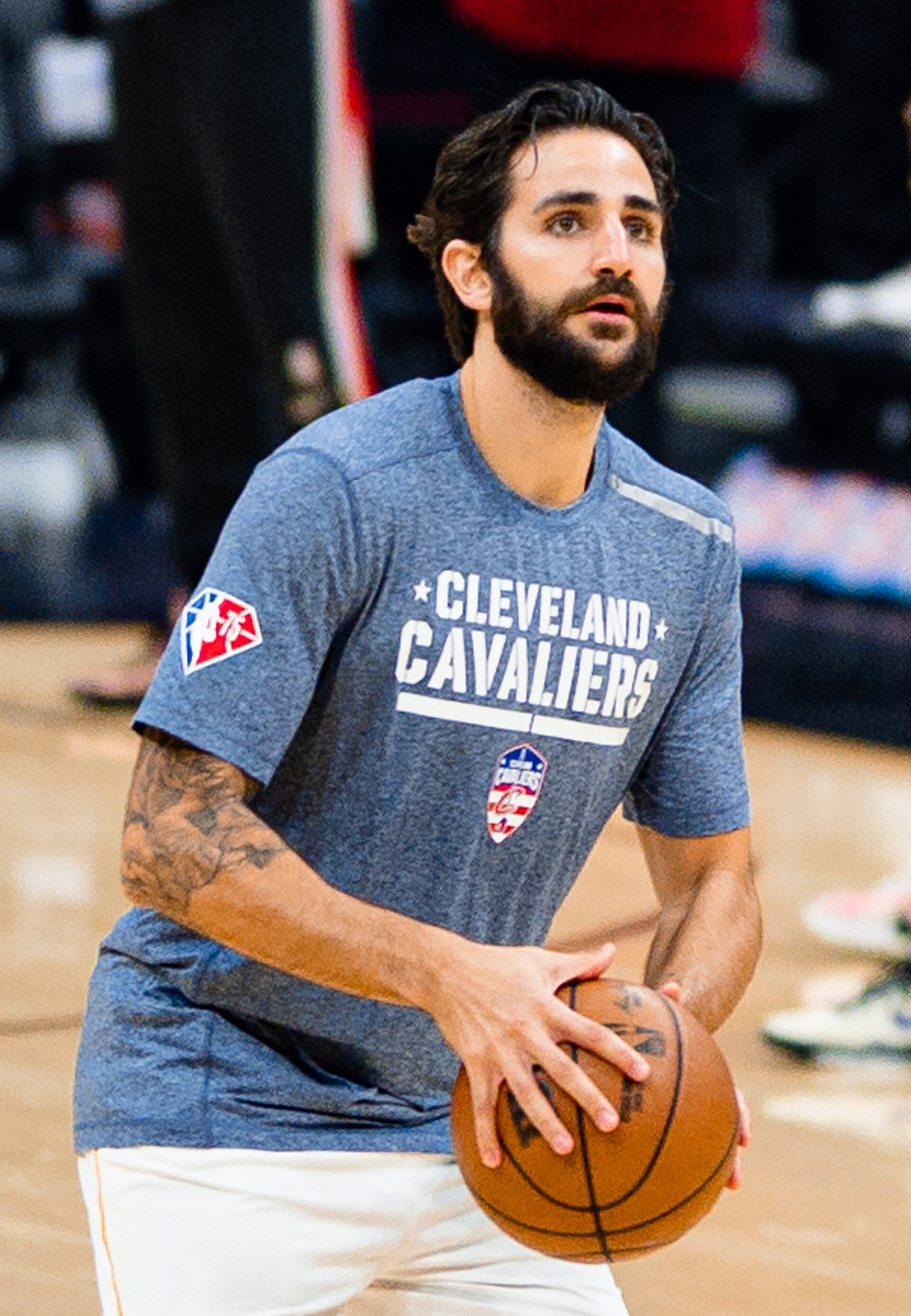 Imagem de referência relacionada a Ricky Rubio, item descrito como jogador de basquetebol espanhol