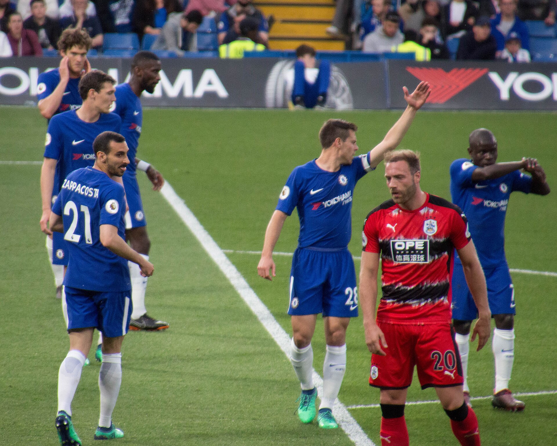 Imagem de referência de Laurent Depoitre, descrito nos dados abertos como futebolista belga