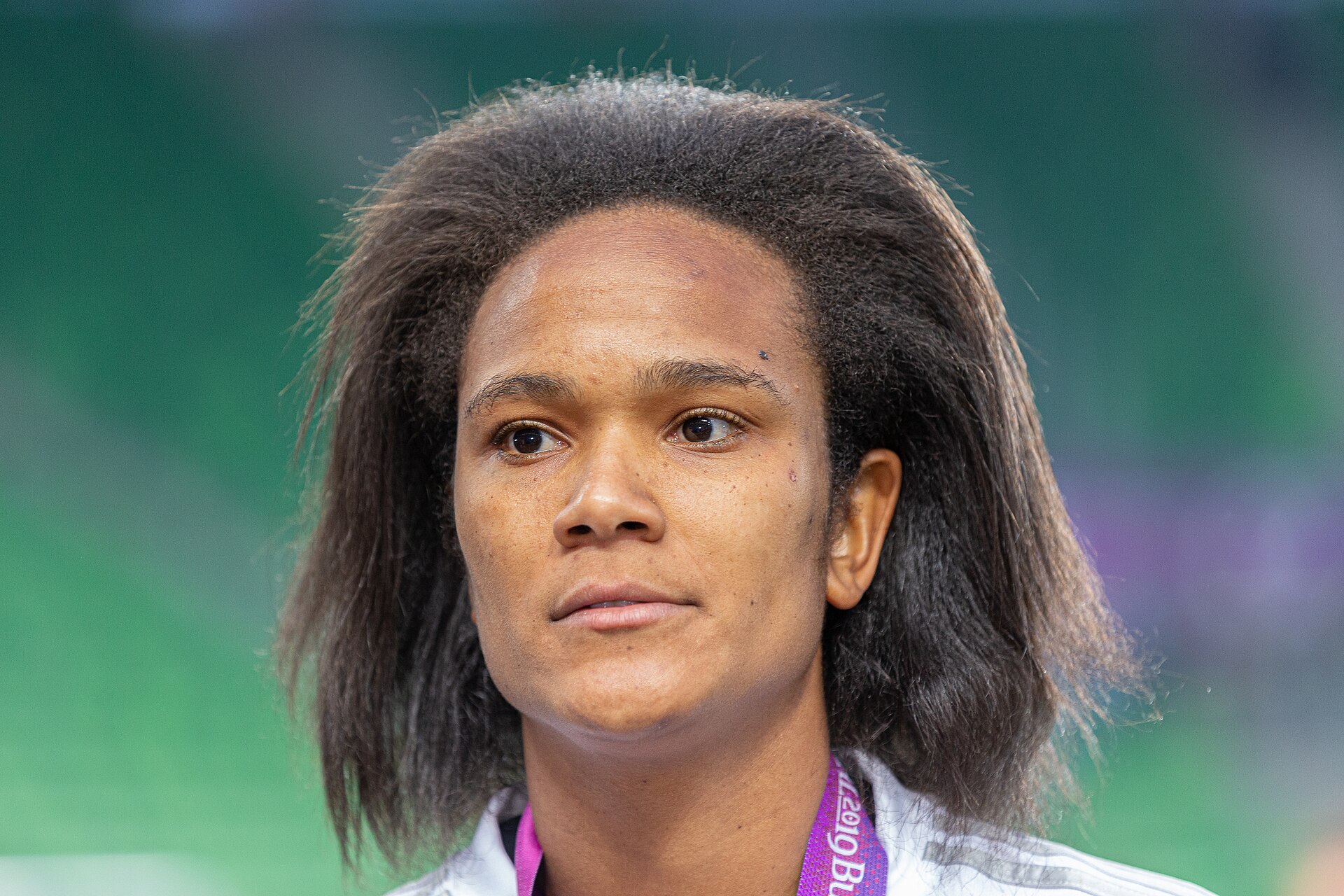 Imagem de referência de Wendie Renard, descrito nos dados abertos como futebolista francesa