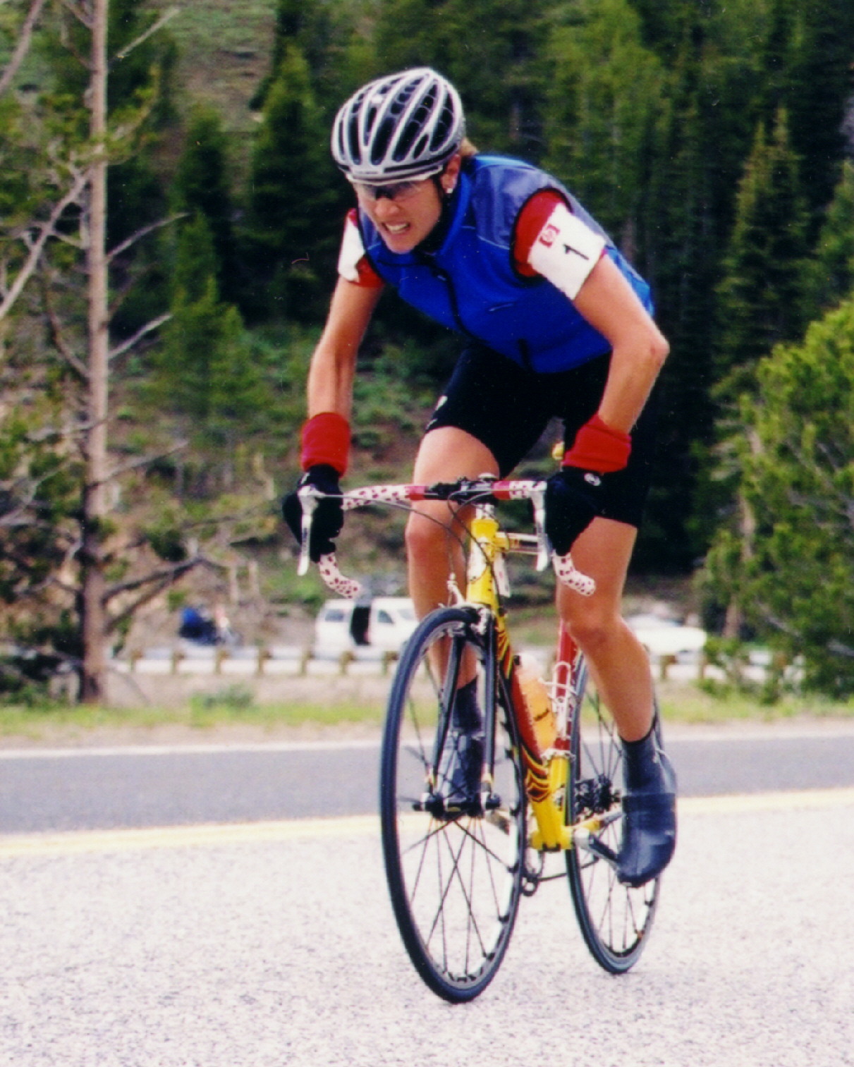 Imagem de referência de Lyne Bessette, descrito nos dados abertos como ciclista canadiana
