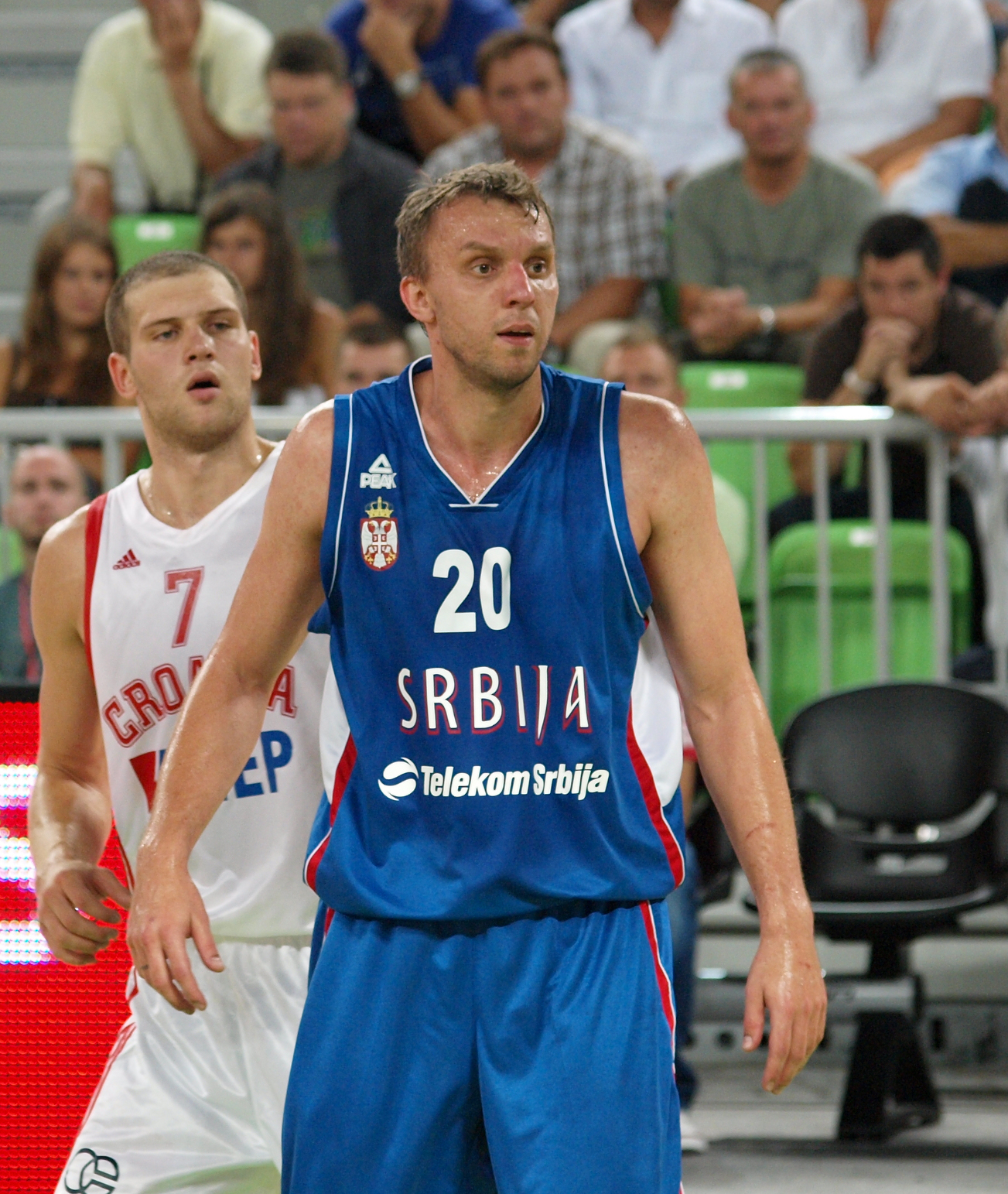 Imagem de referência relacionada a Bojan Bogdanović, item descrito como jogador de basquetebol croata
