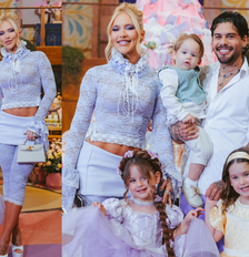 Festa de Maria Flor, filha de Virginia Fonseca e Zé Felipe Foto: Reprodução/Instagram