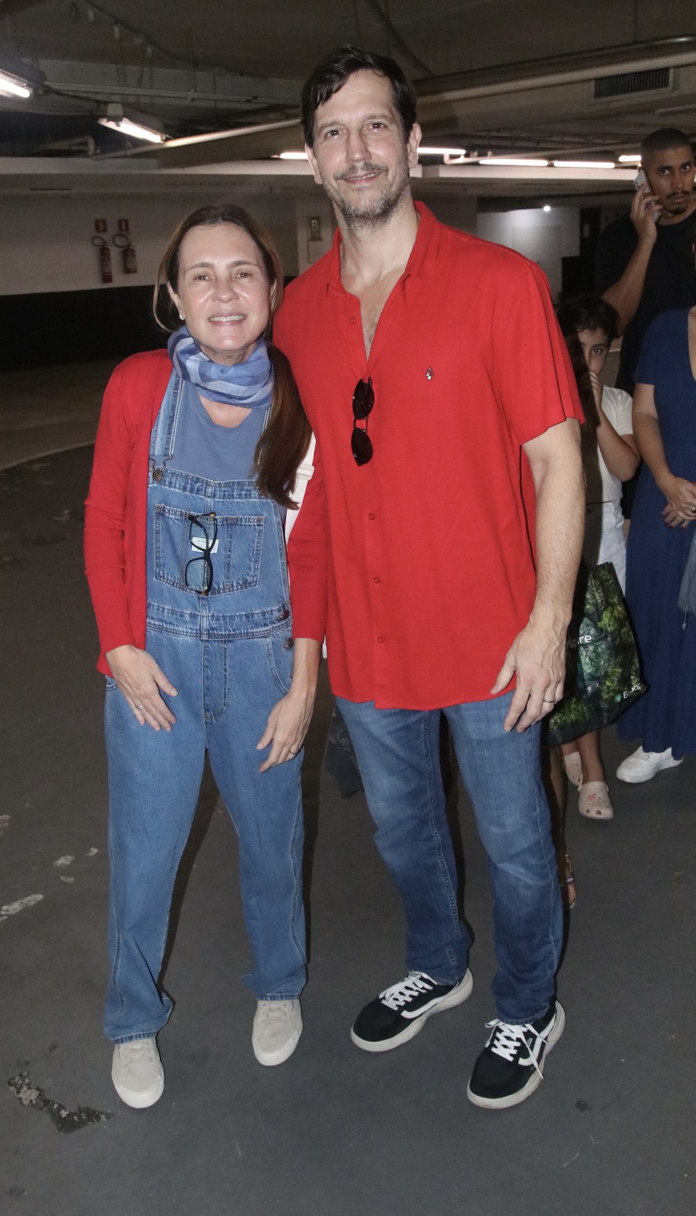 Adriana Esteves e Vladimir Brichta — Foto: Rogério Fidalgo Agnews