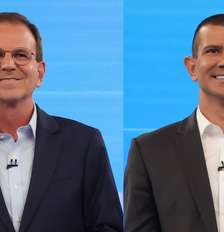 Eduardo Paes e Douglas Ruas disputariam o segundo turno, mas anulação dos votos de Garotinho abre caminho para o candidato do PL ser declarado eleito sem nova votação Foto: Pedro Kirilos/Estadão / Estadão