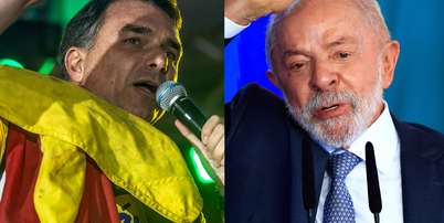Segundo turno é disputado pelos candidatos Flávio Bolsonaro (PL) e Luiz Inácio Lula da Silva (PT) Foto: