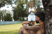 Leitura labial revela "bronca" de Rafaella em Gabigol após festa de Mavie