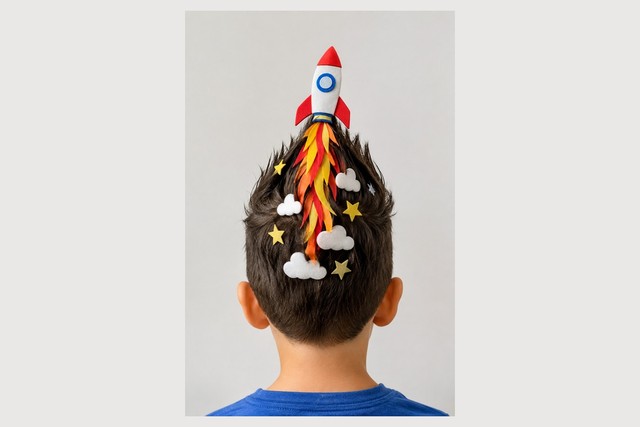 Ideias de cabelo maluco para menino: 10 opçÔes criativas para fazer em casa