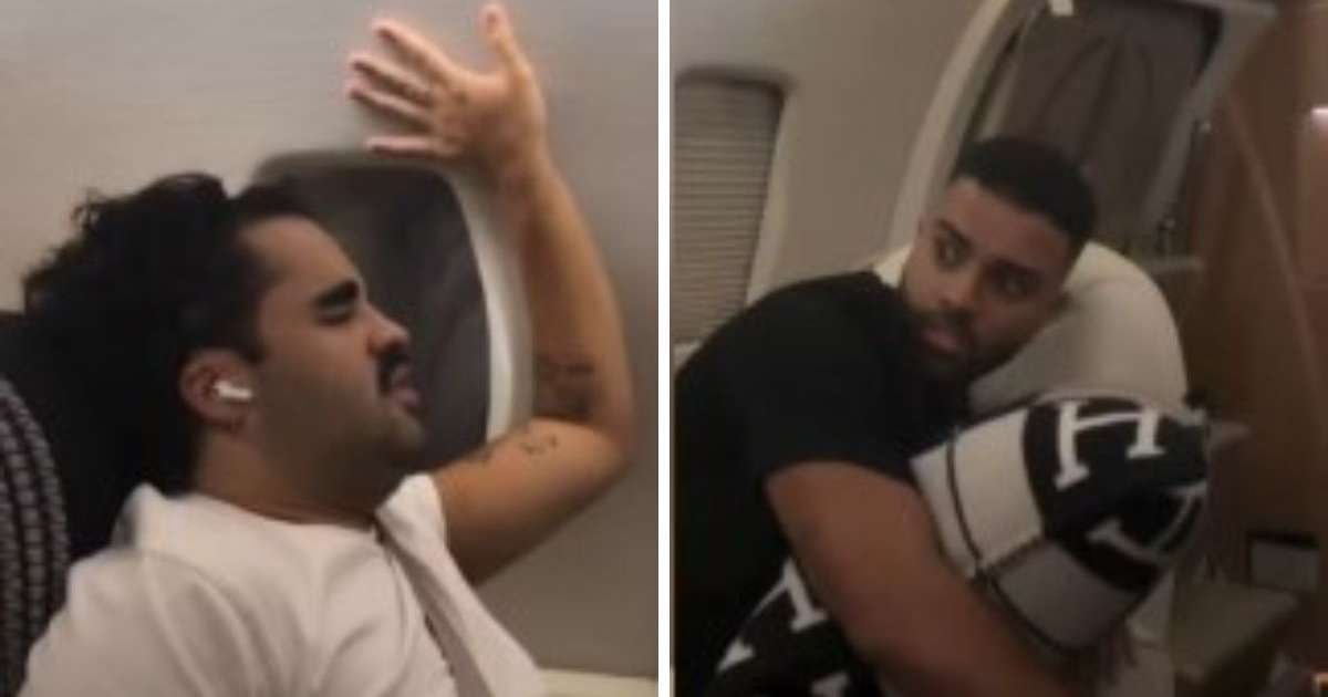 A caminho dos EUA, Virginia Fonseca mostra desespero dos amigos durante turbulência