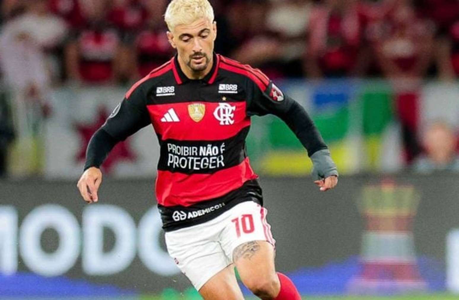 Arrascaeta voltou a jogar depois de quase um m&ecirc;s por uma les&atilde;o no ombro &ndash;