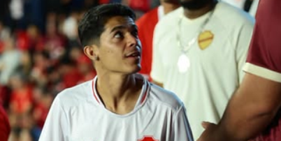 Matheus faz sucesso com vídeos sobre o Vila Nova Foto: Reprodução/Instagram/@ugoianin062