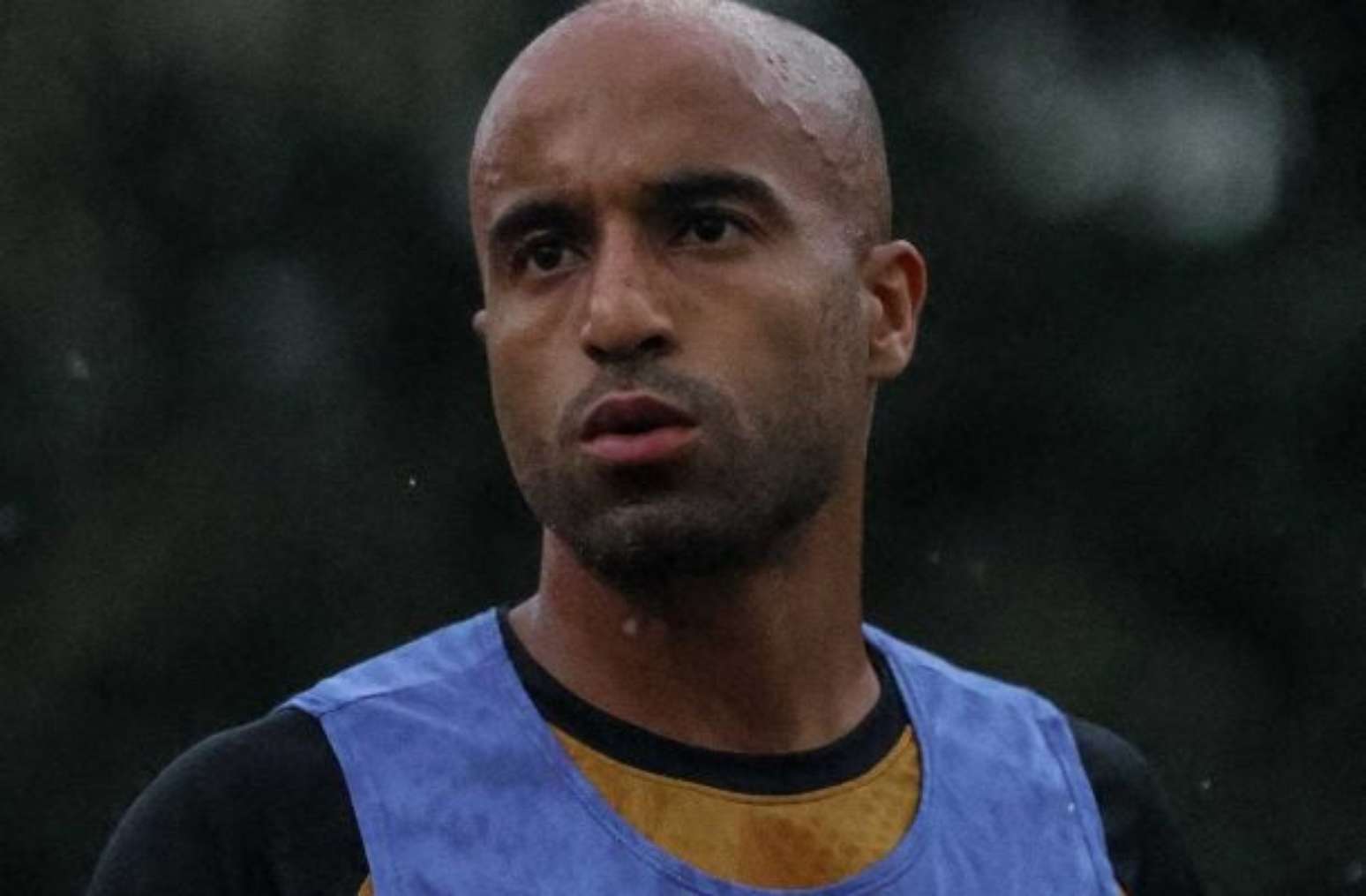 Lucas Moura em treino do S&atilde;o Paulo no CT da Barra Funda &ndash;