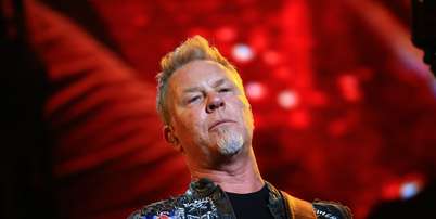 James Hetfield em show do Metallica na China em 2017 Foto: Tenho Mais Discos Que Amigos!