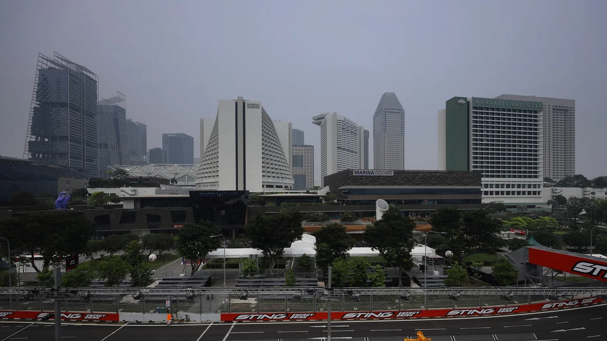 Fórmula 1: FIA emite alerta de calor extremo para o GP de Singapura