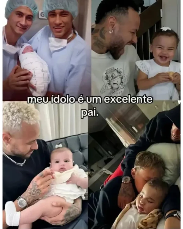 Neymar Pai celebra aniversário de 3 anos de Mavie: “Vovô te ama!”